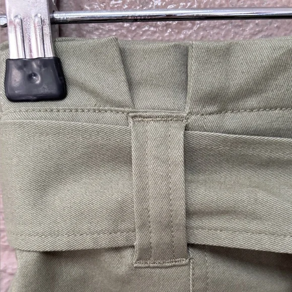LOFT Olive Green cargo skirt 00 - Picture 5 of 8
